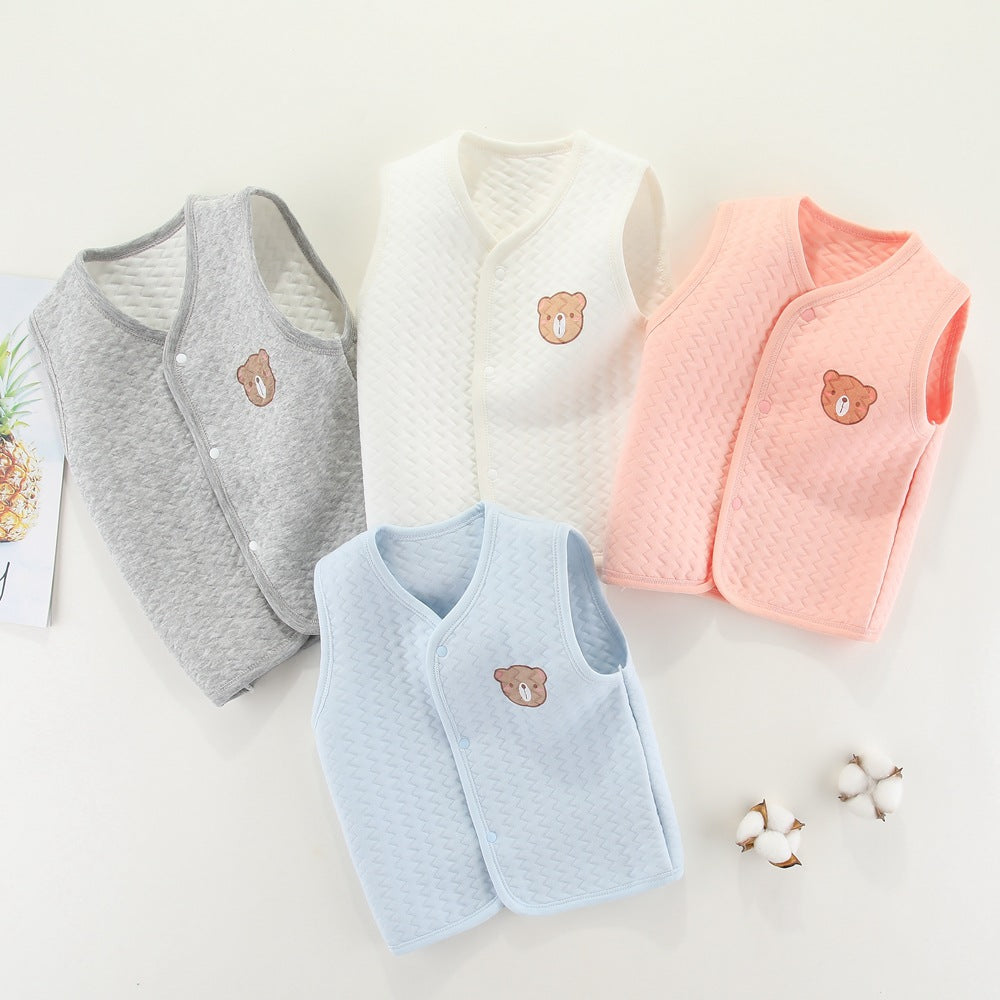 Wholesale Children's Cotton Vests Baby Clothes