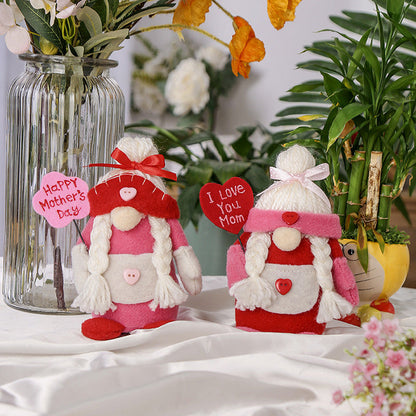 Mother's Day Dolls Happy Mother's Day Pink Faceless