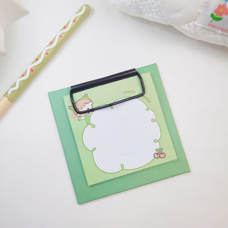 Cute Mini Board Clip Paper Convenience Stickers