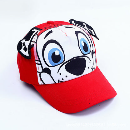 Dog Ears Sunshade Cartoon Breathable Comfortable Cute Baby Hat