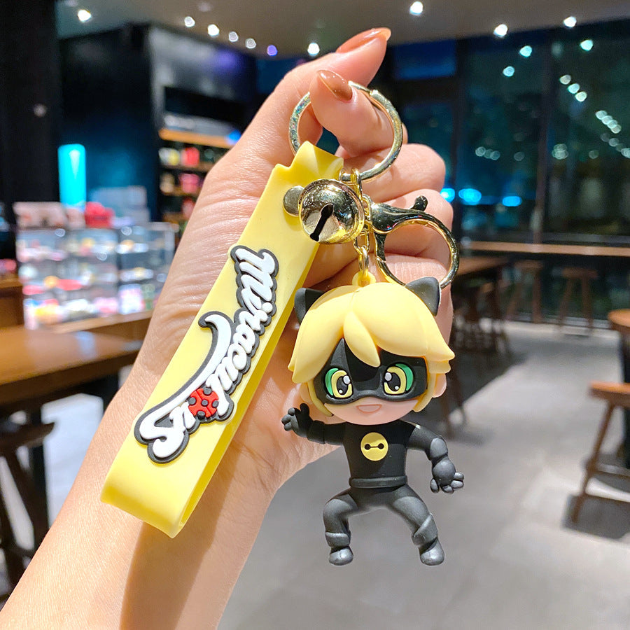 Cartoon Anime PVC Soft Keychain Creative Keychain