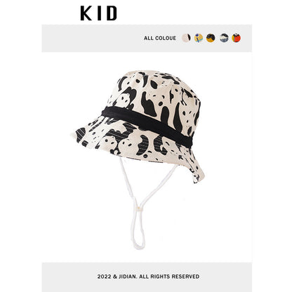 Cotton Cartoon Animal Kids Bucket Hat