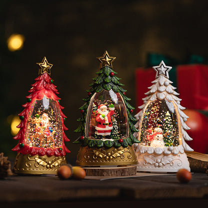 Christmas Snow Crystal Ball Gift Ornaments