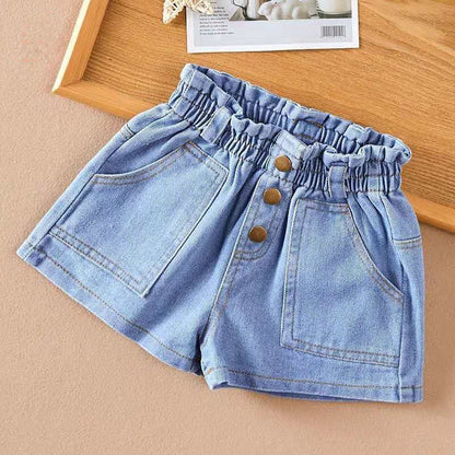 Cotton Girls Denim Shorts