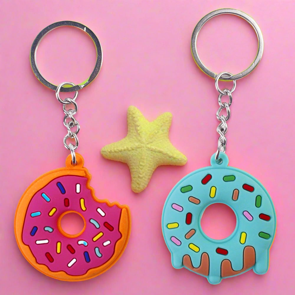 PVC Donut Keychain