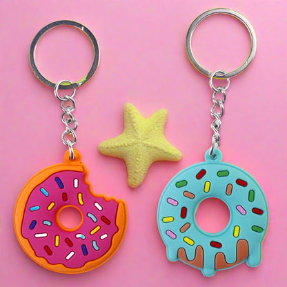 PVC Donut Keychain