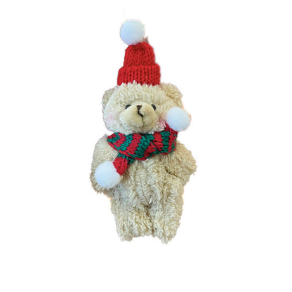 Christmas Plush Doll Keychains