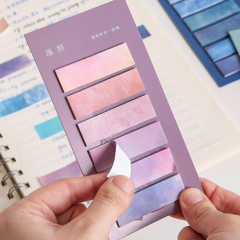 Paper Gradient Sticky Notes Index Marking Sticky Notes