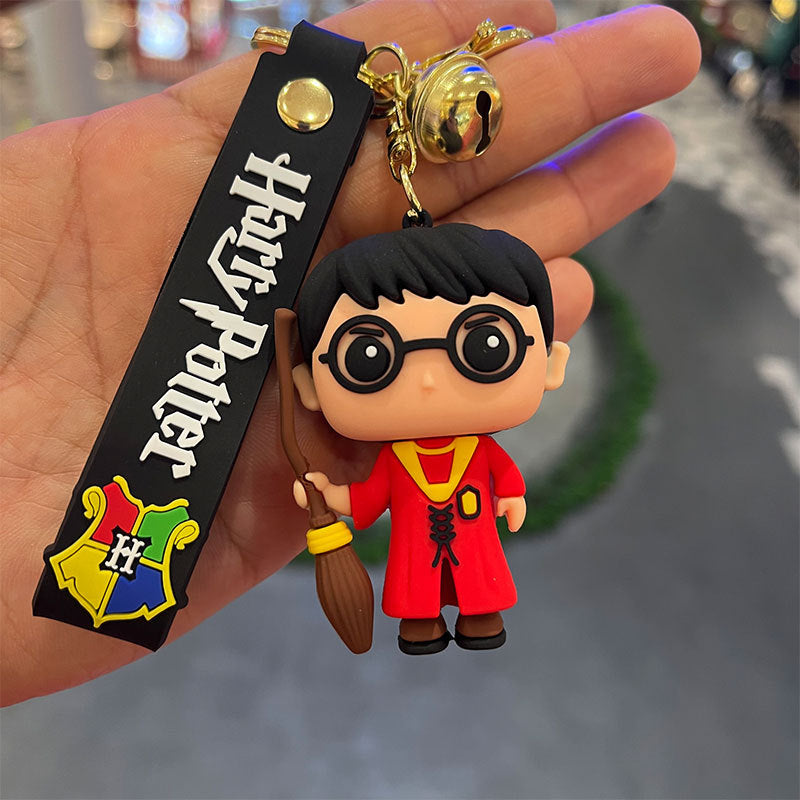 Cartoon PVC Silicone Keychains Cute Keychain