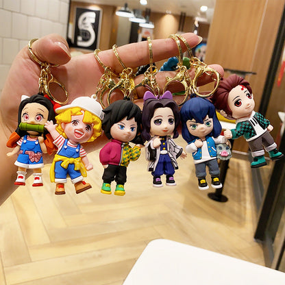 Cartoon Animation PVC Keychain Cute Keychain
