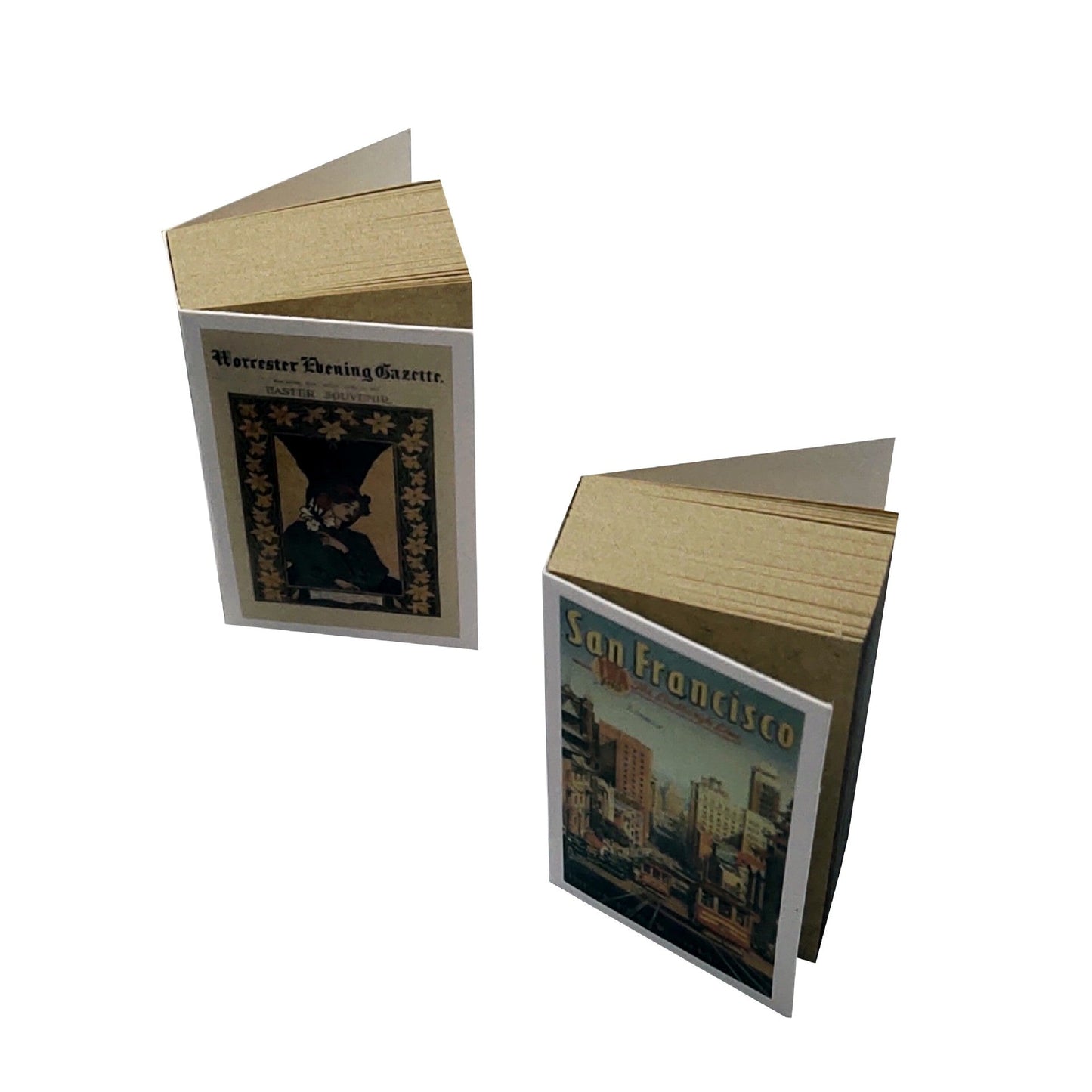 of Paper Retro Matchbox Notebooks