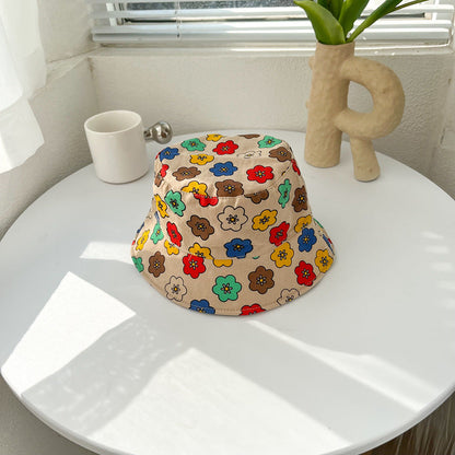 Summer Thin Cotton Kids Bucket Hat