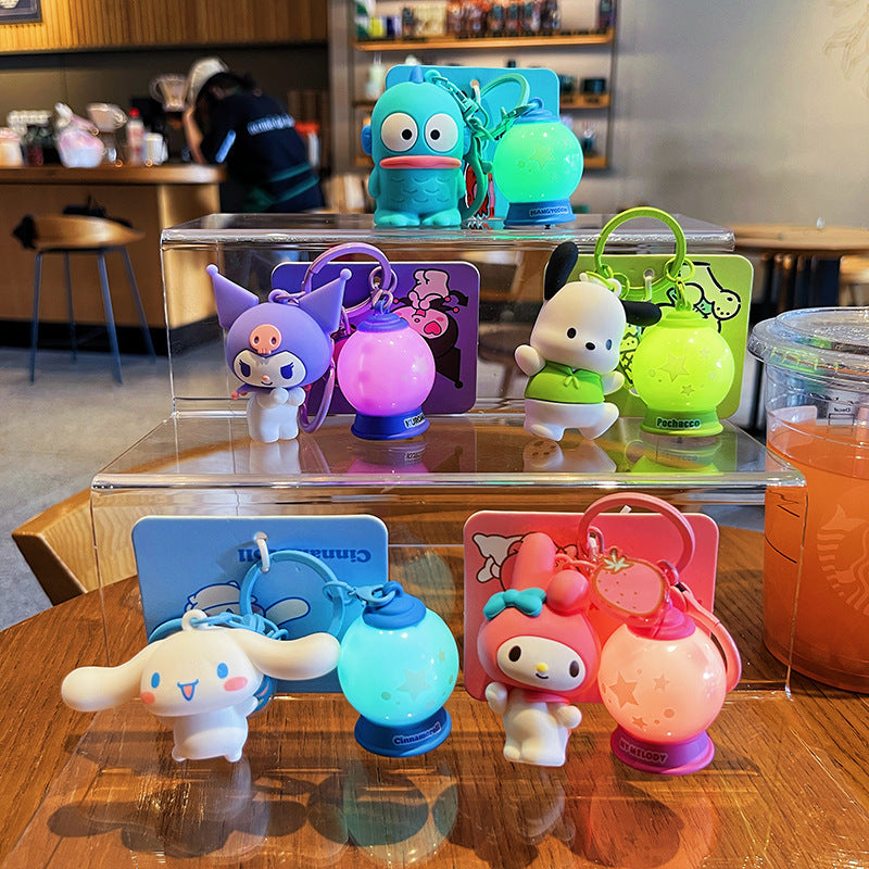 Cartoon Ku Ku PVC Soft Keychain Creative Keychain