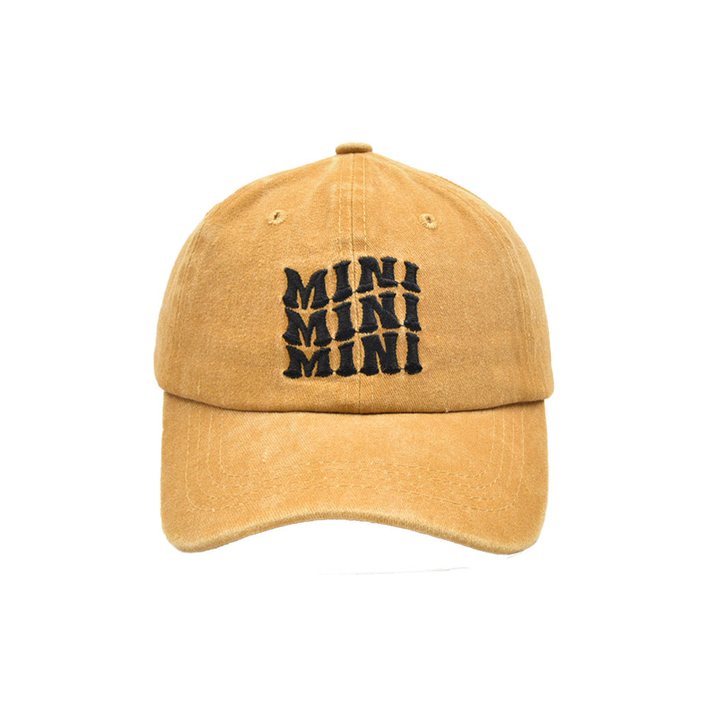 MINI Embroidered Children's Cotton Baseball Cap