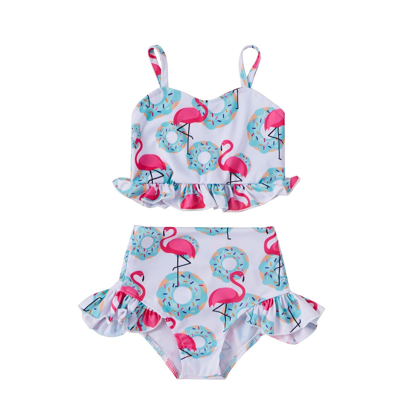 Kids Swimwear Tracksuit Polyester Baby Clothes