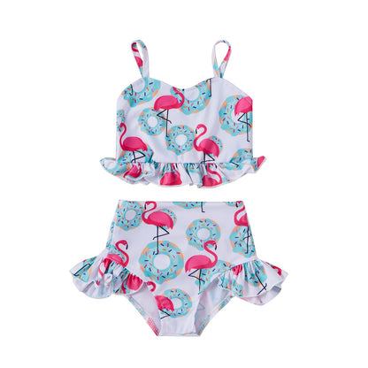 Kids Swimwear Tracksuit Polyester Baby Clothes