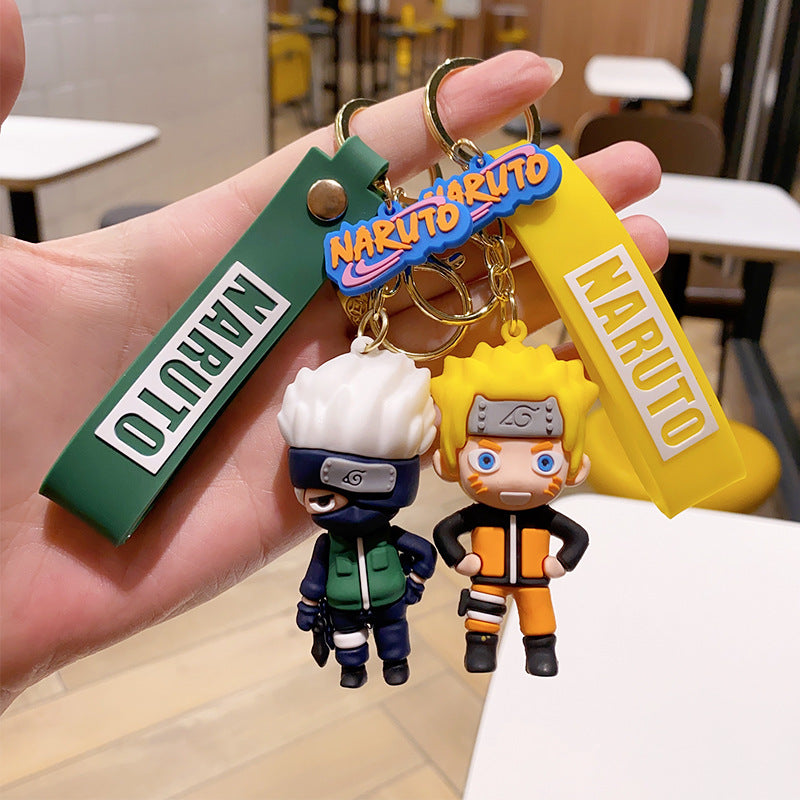 Cartoon Anime PVC Soft Glue Keychain Cute Keychain