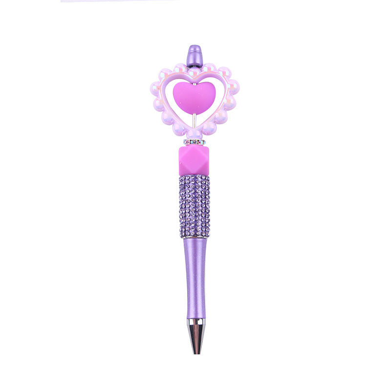 Beaded Pens Cartoon Silicone Beaded Pen