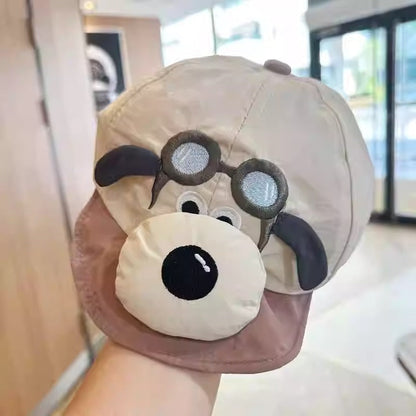 Baby Cute Puppy Sunshade Bucket Hat