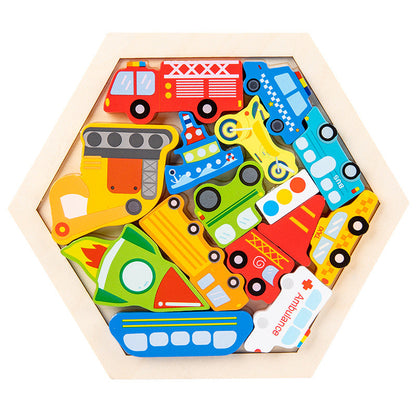 Wholesale Children's Educational Puzzles Wooden TOY