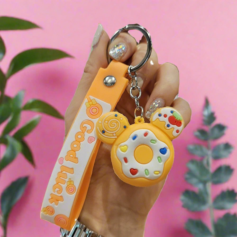 Cartoon PVC Soft Keychains Cute Keychain