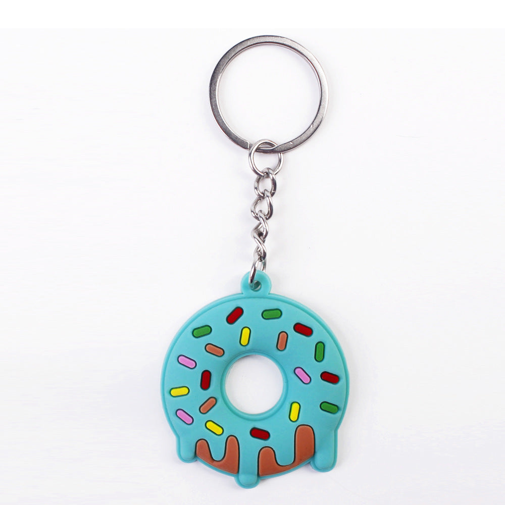 PVC Donut Keychain
