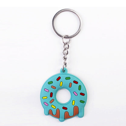 PVC Donut Keychain