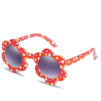 Multi-color Fashionable Children's Sunflower Sunglasses