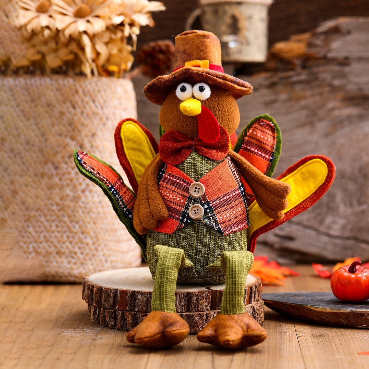 Thanksgiving Decorative Turkey Ornaments