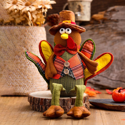 Thanksgiving Decorative Turkey Ornaments