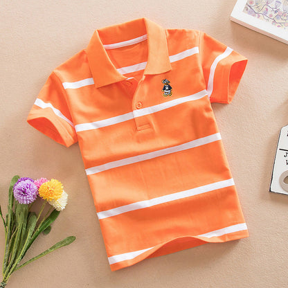 Wholesale Cotton Stripes Summer Baby Clothes