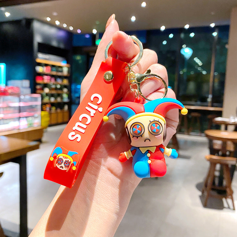 PVC Soft Glue Cute Keychain Creative Keychain
