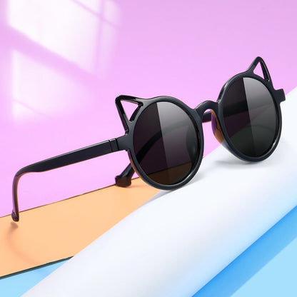Wholesale Cat Ears Kids Sunglasses