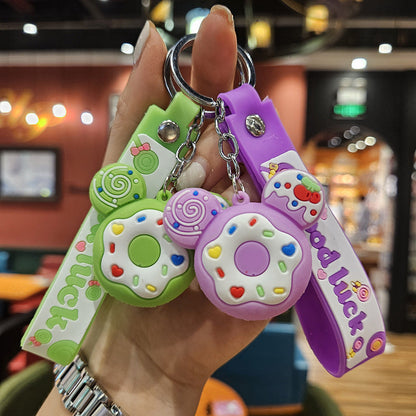 Cartoon PVC Soft Keychains Cute Keychain