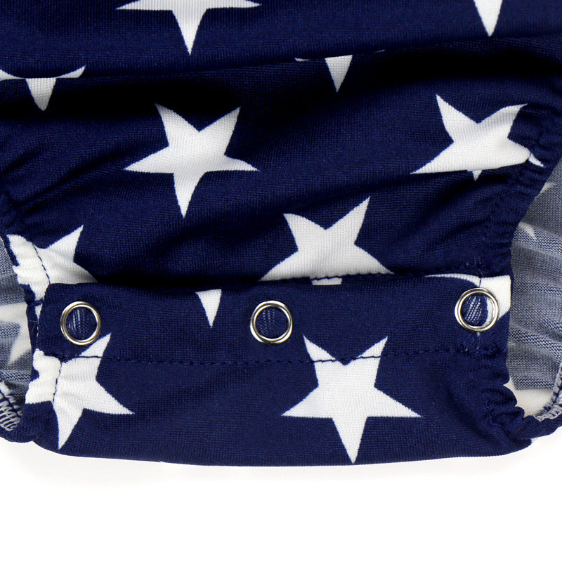 USA Independence Day Jumpsuits Cotton Baby Clothes
