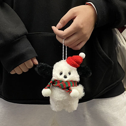 Plush Pieces, Red Hats, Bibs, Puppy Keychains
