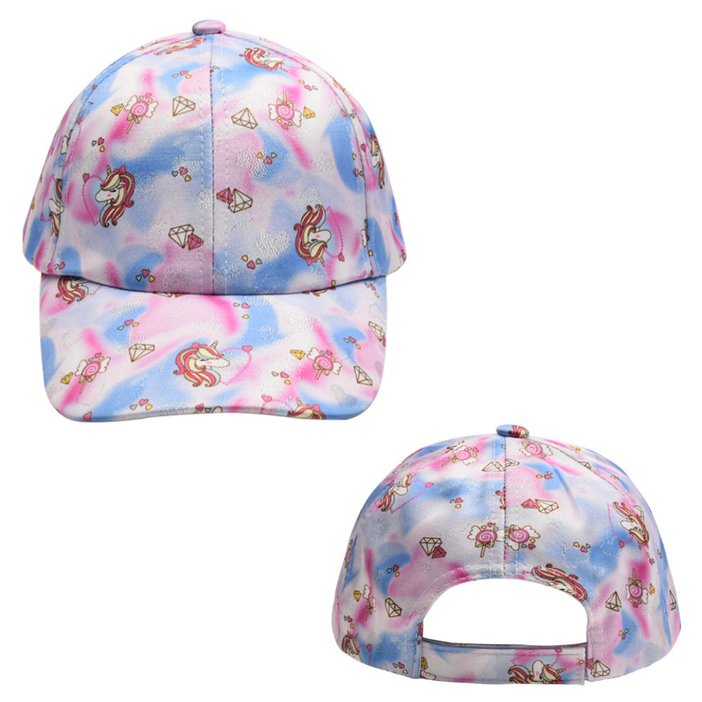 Polyester Kids Unicorn Kids Baseball Cap
