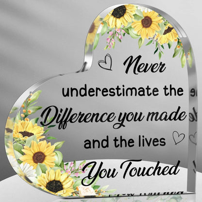 New Valentine's Day Love Transparent Acrylic Mother's Day