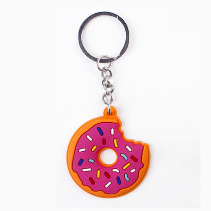 PVC Donut Keychain