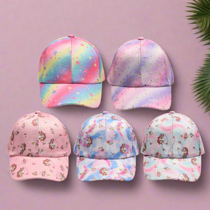 Polyester Kids Unicorn Kids Baseball Cap