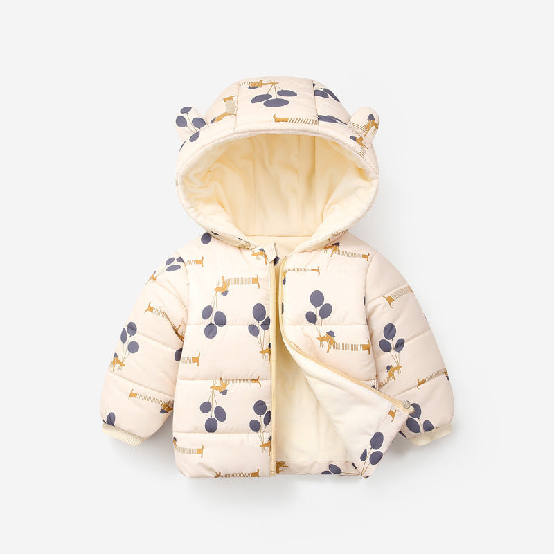 Wholesale Autumn and Winter Thickened Nylon Baby Clothes