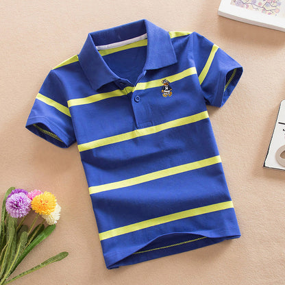 Wholesale Cotton Stripes Summer Baby Clothes