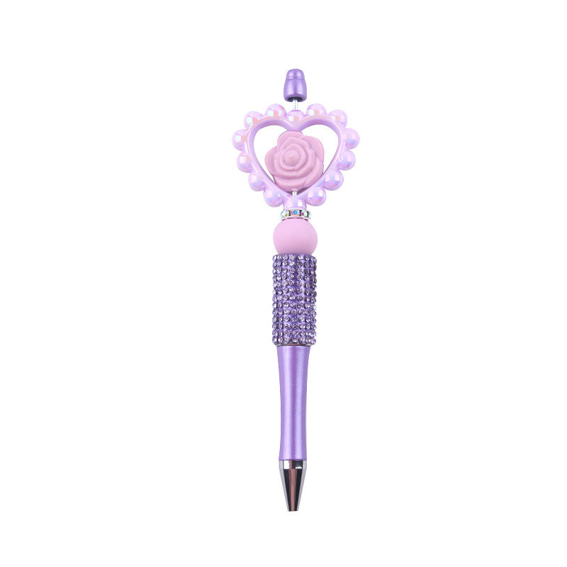 Beaded Pens Cartoon Silicone Beaded Pen