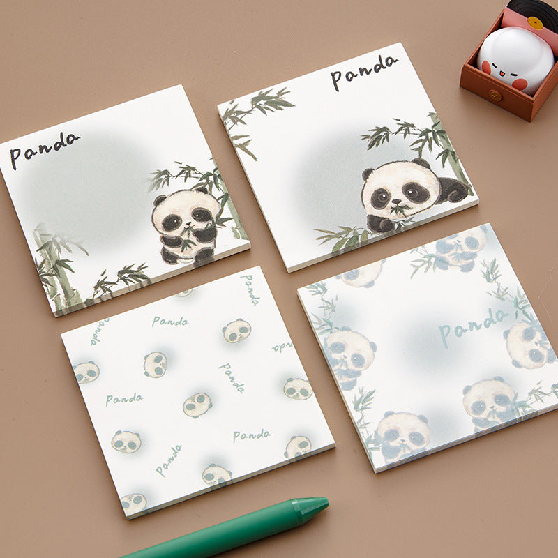 Cartoon Cute Panda Paper Sticky Notes