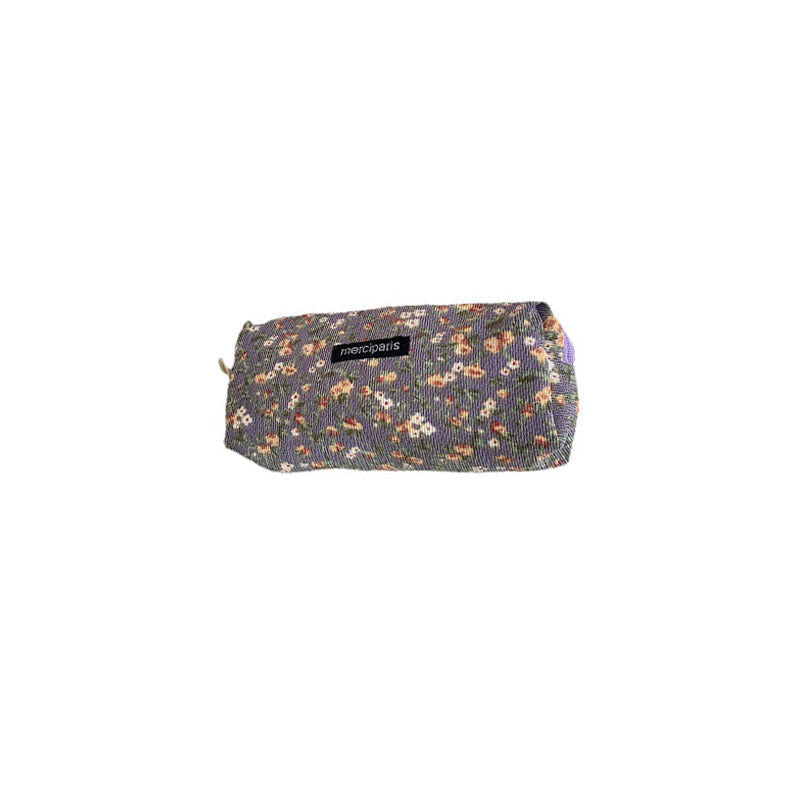 Corduroy Large Capacity Pen Bags