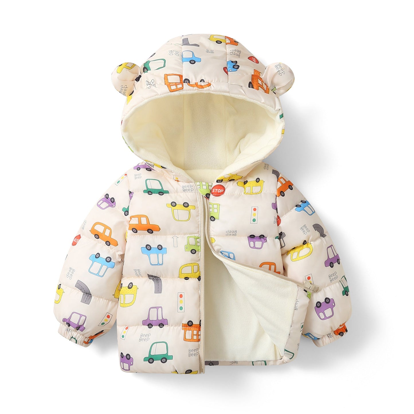 Wholesale Autumn and Winter Thickened Nylon Baby Clothes