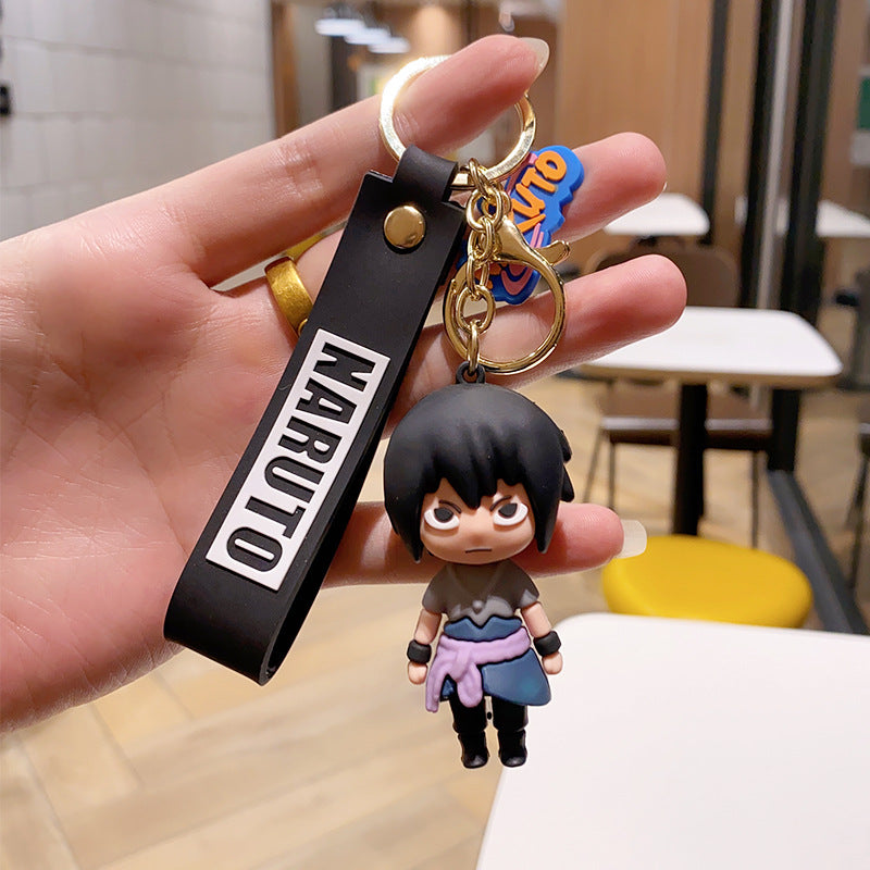 Cartoon Anime PVC Soft Glue Keychain Cute Keychain