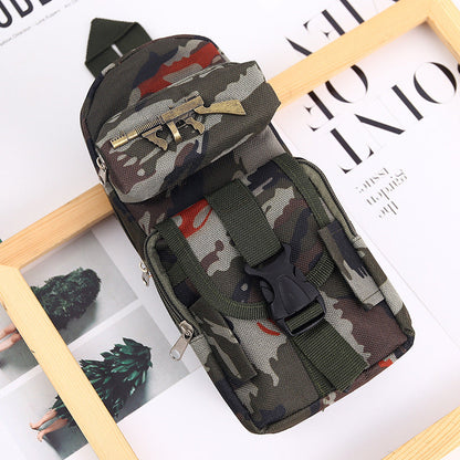 Oxford Cloth Camouflage Zipper Pen Bags