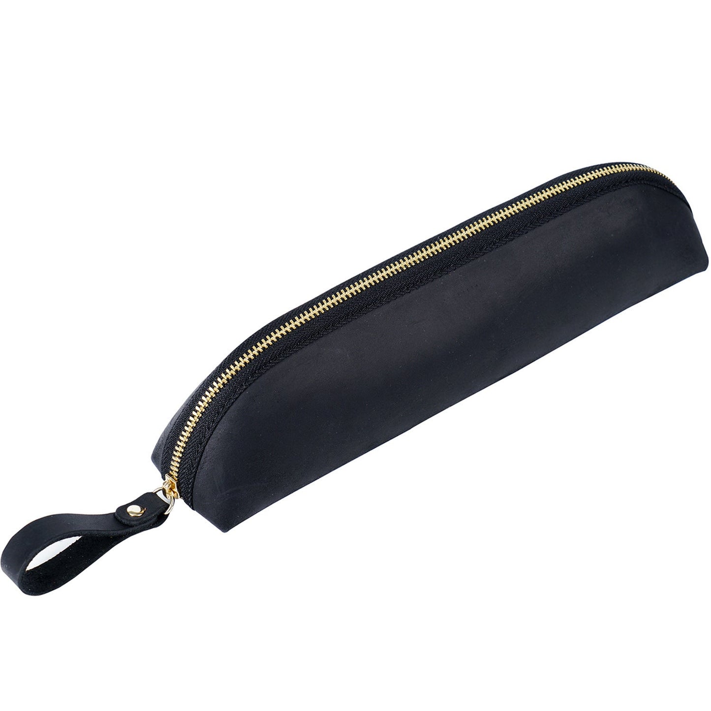 Extend The Head Layer Cowhide Simple Pen Bag