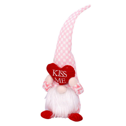 Fabric Love Doll Valentine's Day Decorative Ornaments